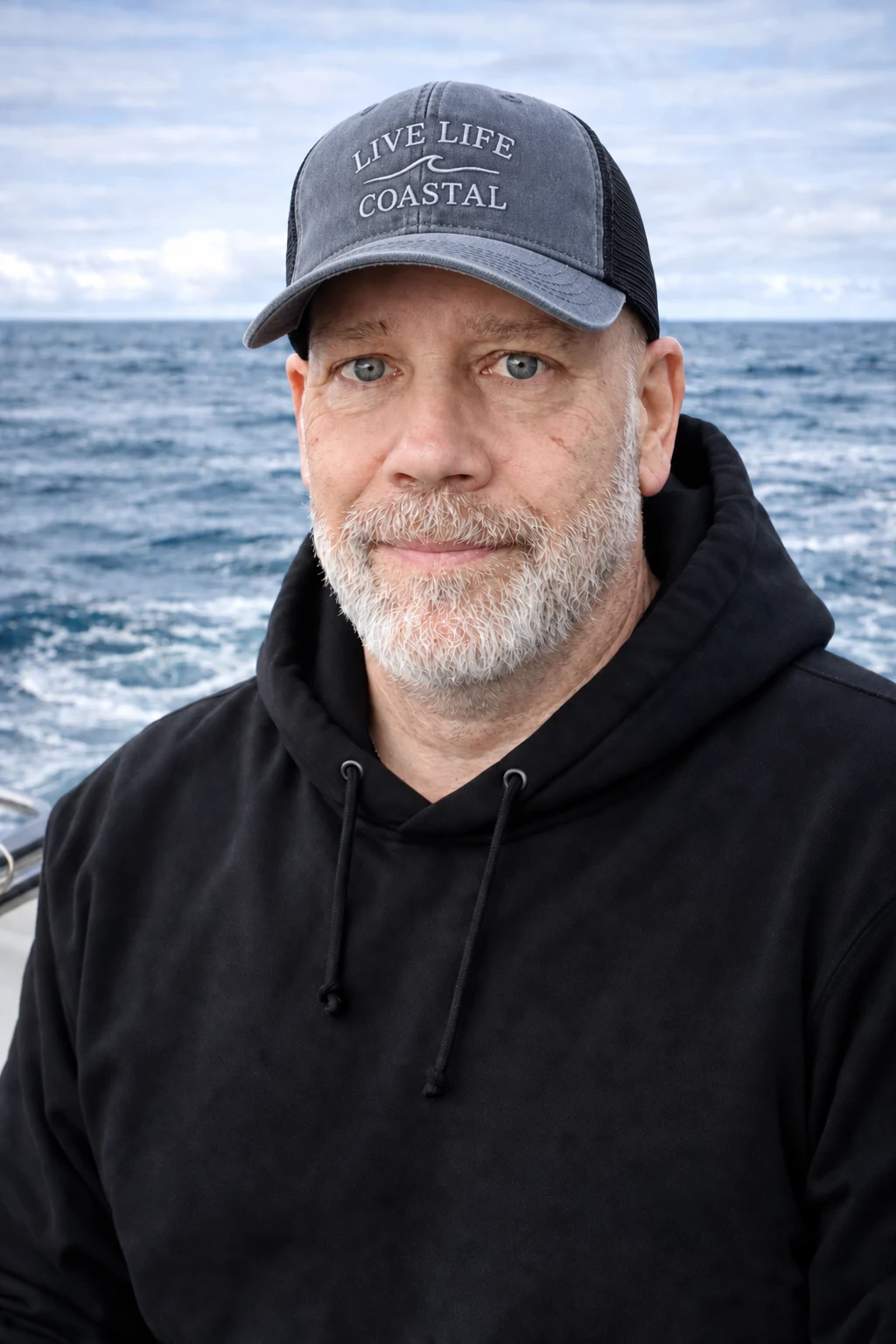 Captain Randy Zinck on the water